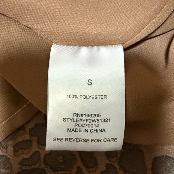 Lucky Brand Animal Print Long Sleeve Dress - Picture 5 of 8